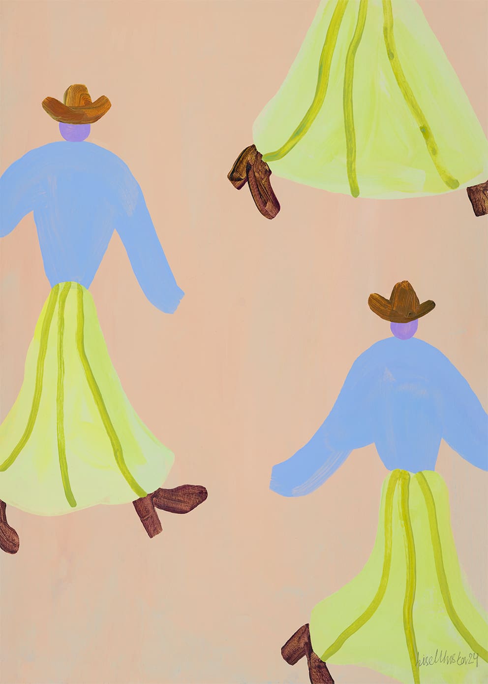 Dancing Cowgirls
