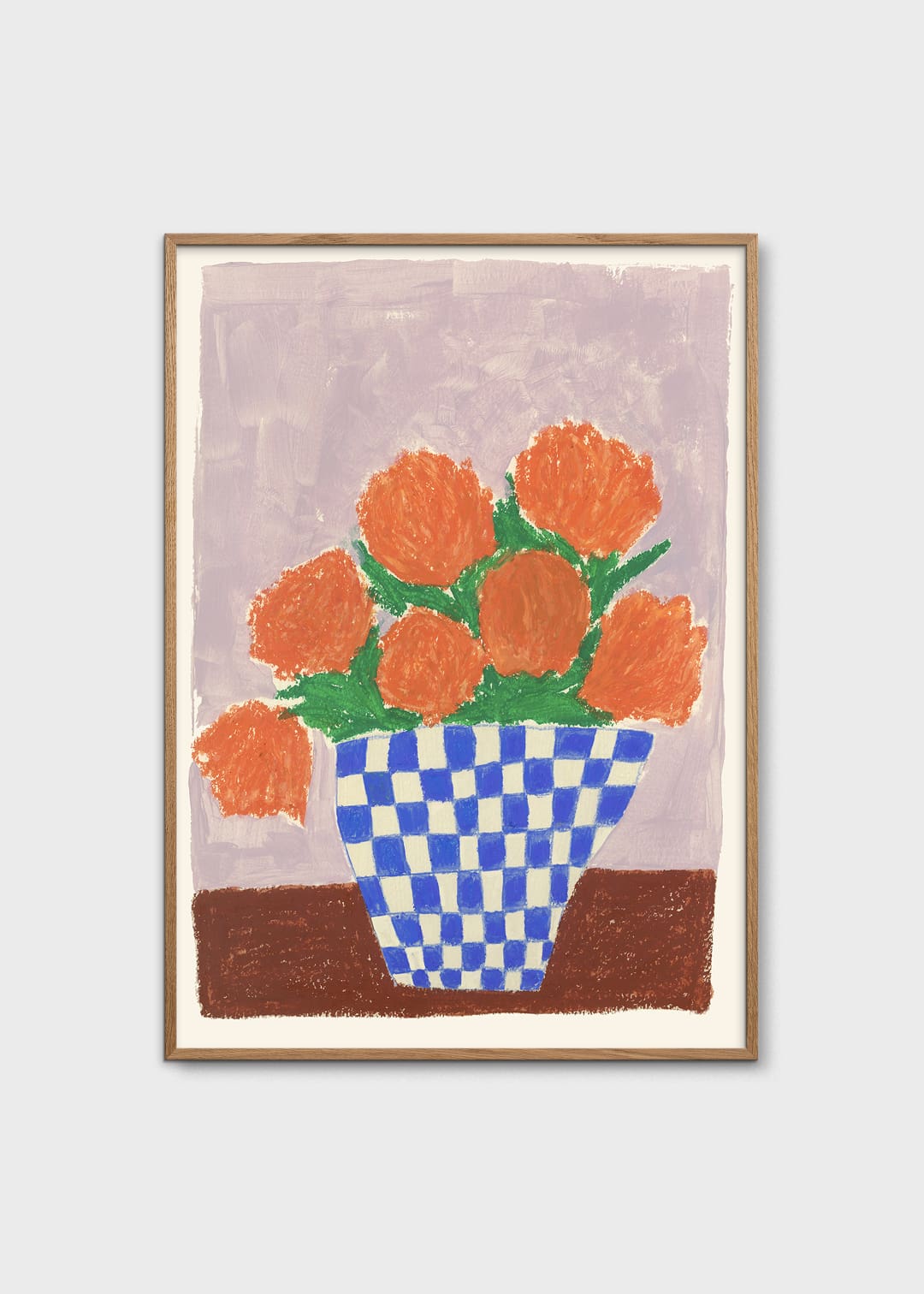 Orange Flowers by Carla Llanos | The Poster Club