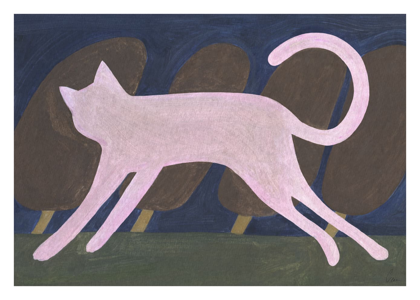 Cat in the Forest