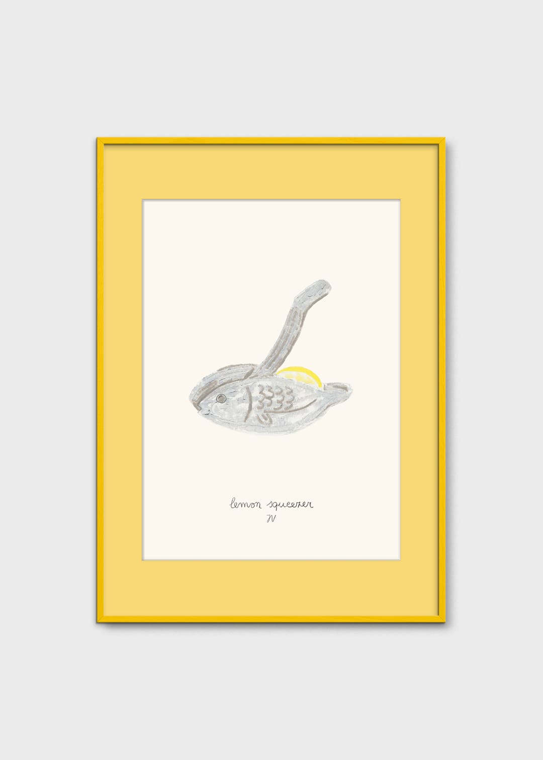 Lemon Squeezer by Isabelle Vandeplassche | The Poster Club