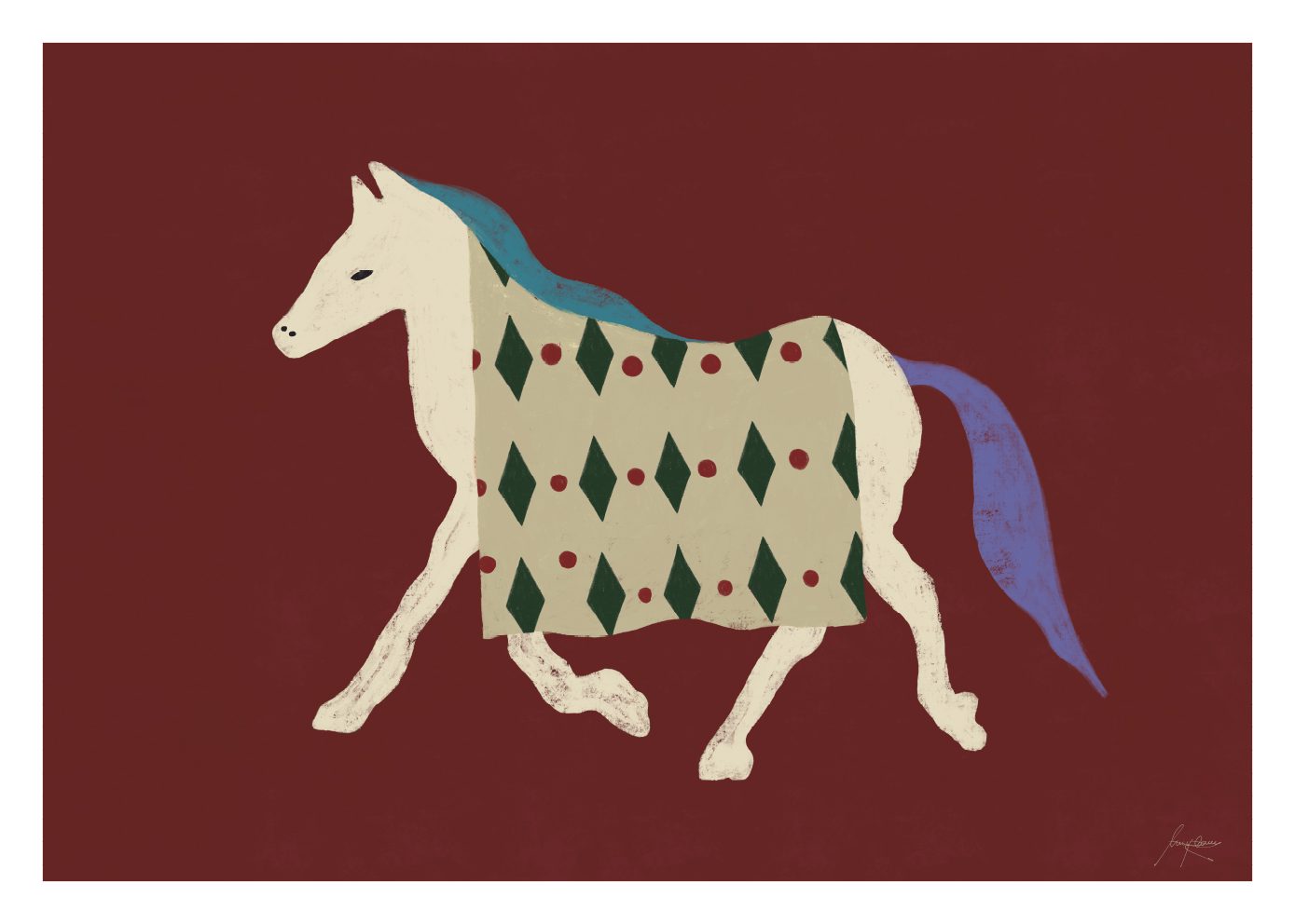 Horse Bordo