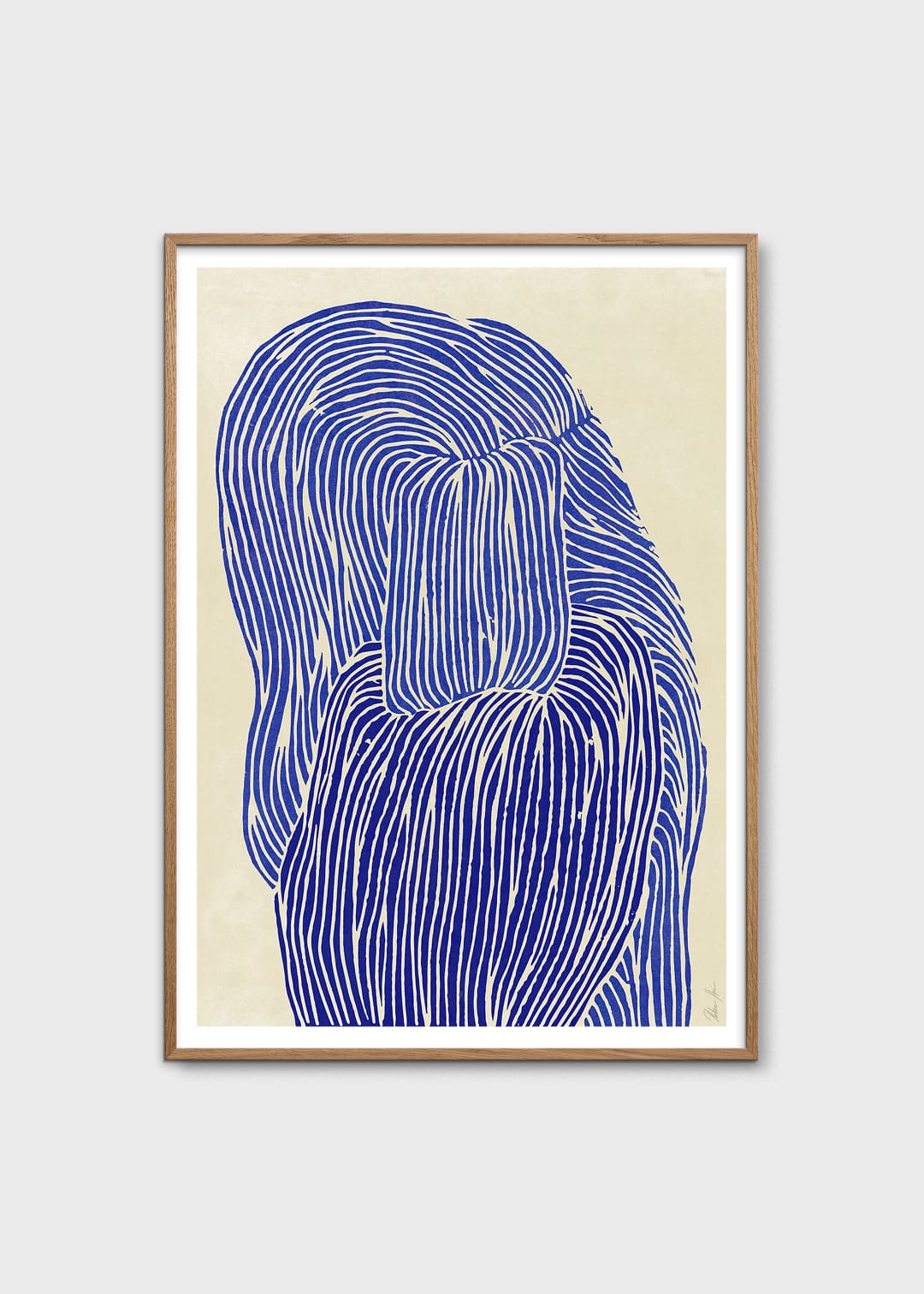 Deep Blue by Rebecca Hein | The Poster Club