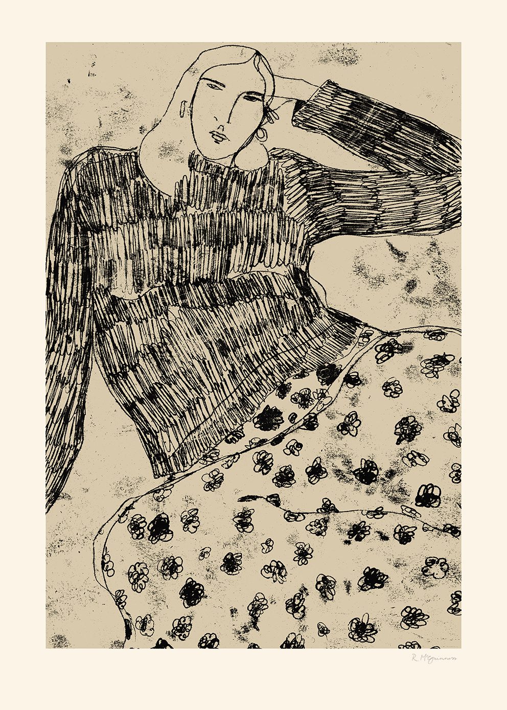 Leaning Woman