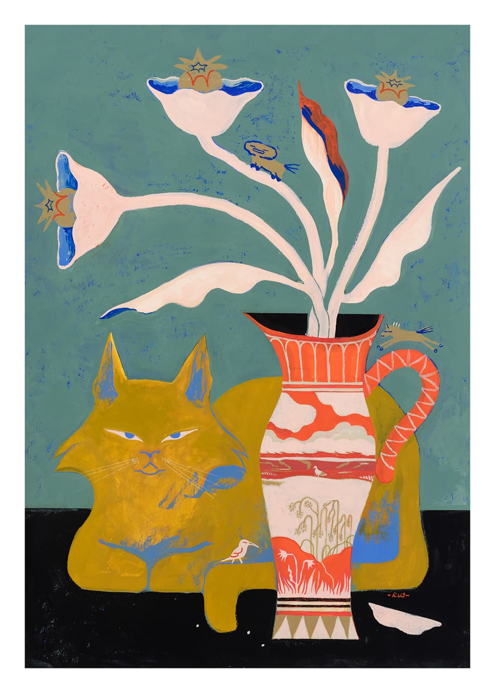 Cat and Jug