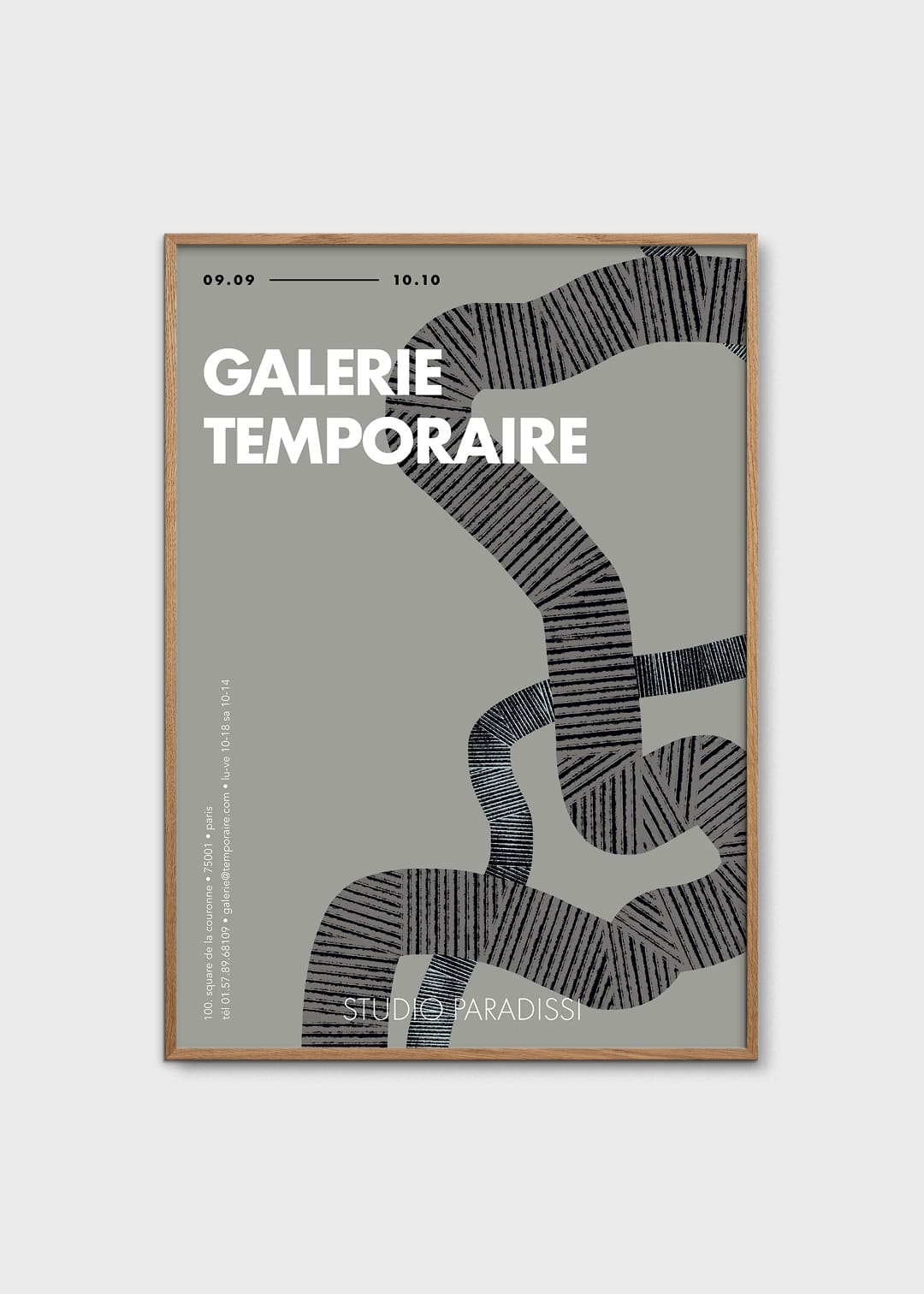 Galerie Temporaire 47 by Studio Paradissi | The Poster Club