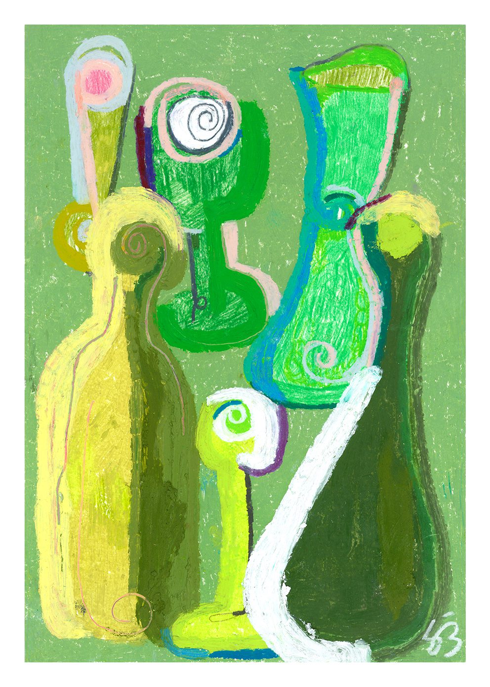 Green Tableware