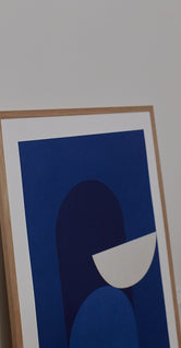 Abstract Blue by Alexandra Papadimouli