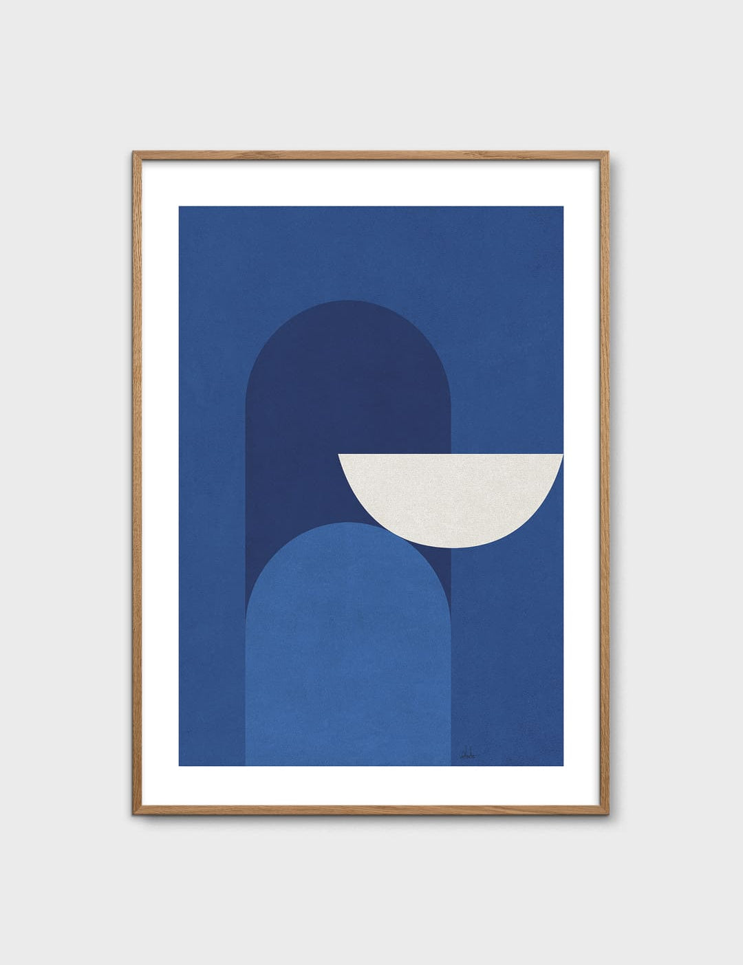 Abstract Blue by Alexandra Papadimouli
