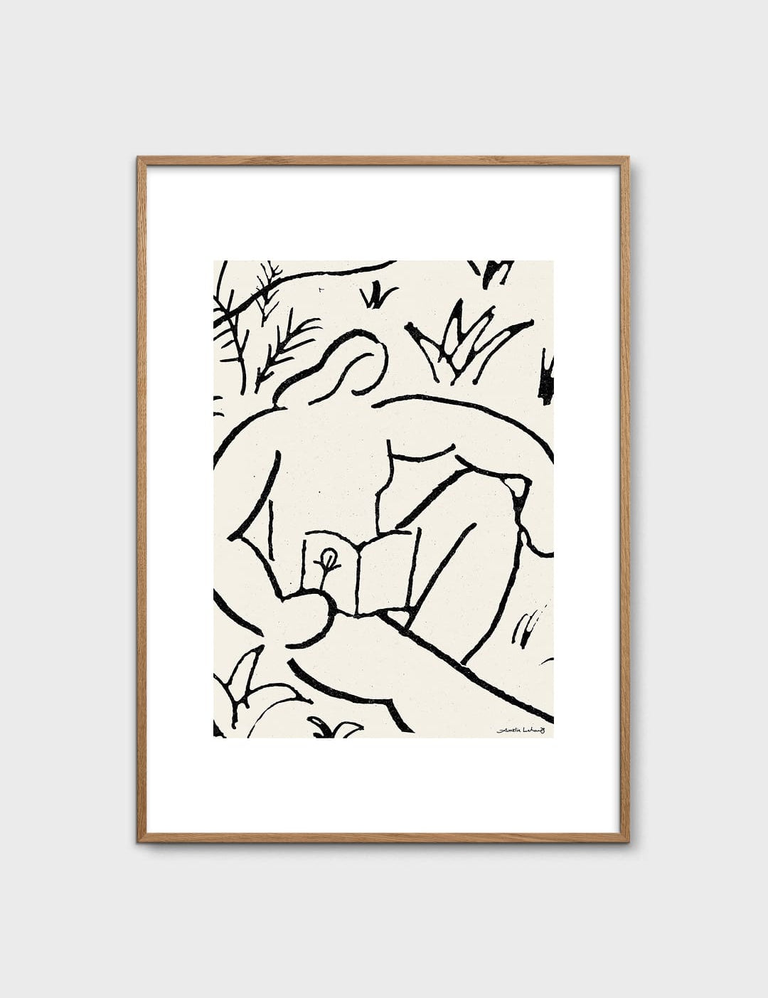 The Reader by Amélie Lehoux