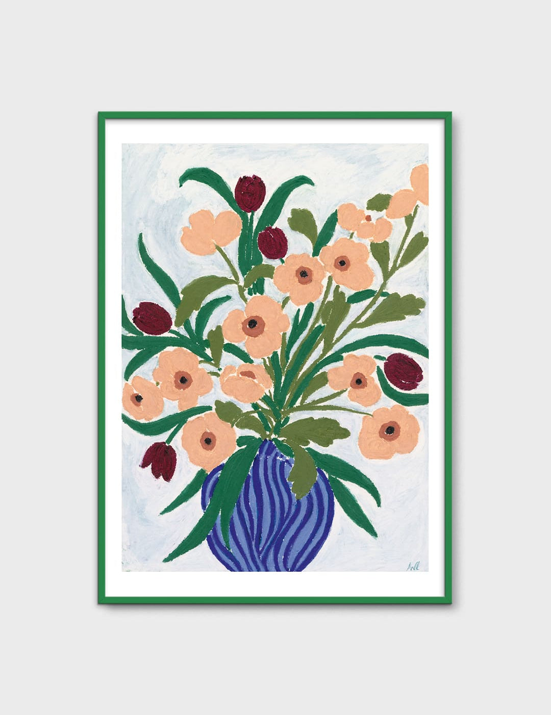 Cerulean Still Life by Anine Cecilie Iversen