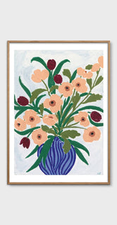 Cerulean Still Life by Anine Cecilie Iversen