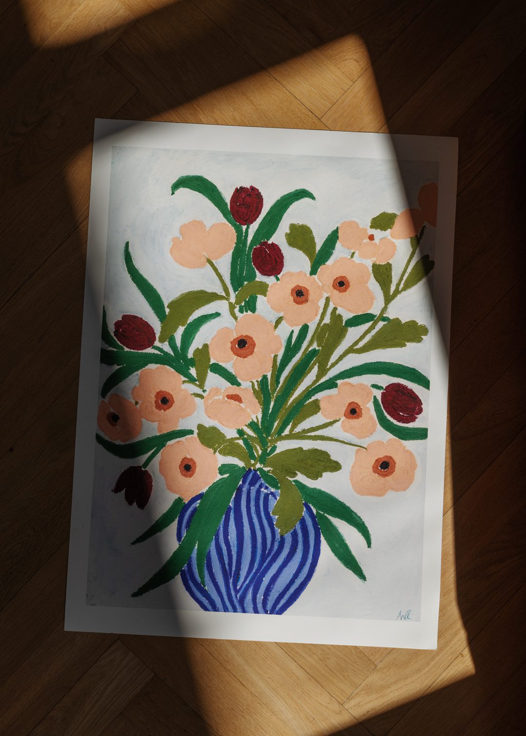 Cerulean Still Life by Anine Cecilie Iversen