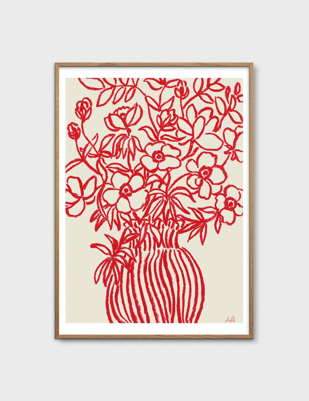 Poppy Studies I by Anine Cecilie Iversen