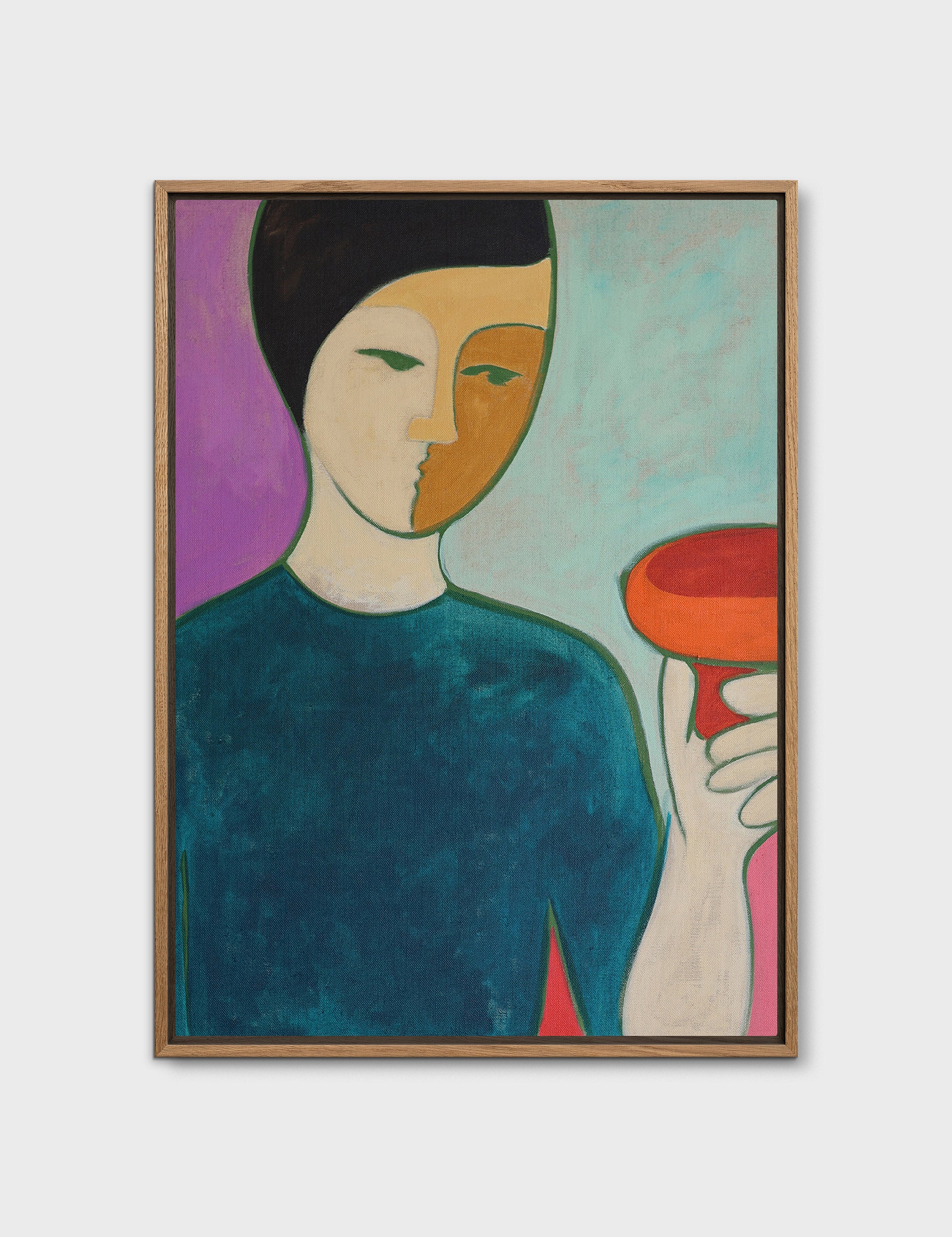 Red Cup Orange Cup by Anna Hvid