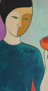 Red Cup Orange Cup by Anna Hvid