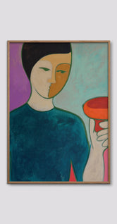Red Cup Orange Cup by Anna Hvid