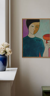 Red Cup Orange Cup by Anna Hvid