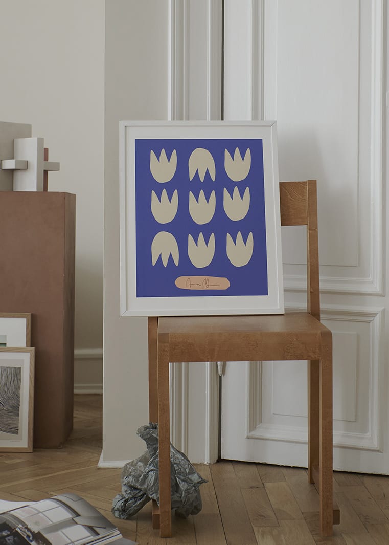 Blue Tulips by Anna Mörner