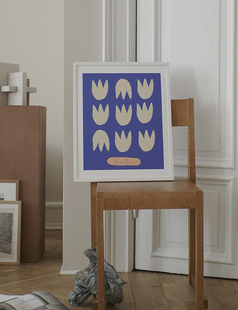 Blue Tulips by Anna Mörner