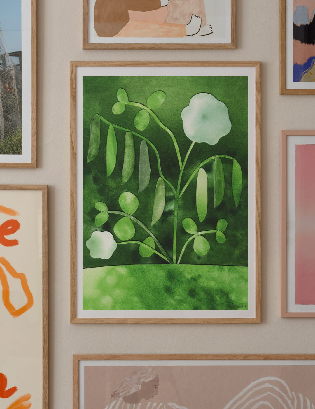 Peas in Bloom