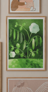 Peas in Bloom by Anna Ravn Bjørn
