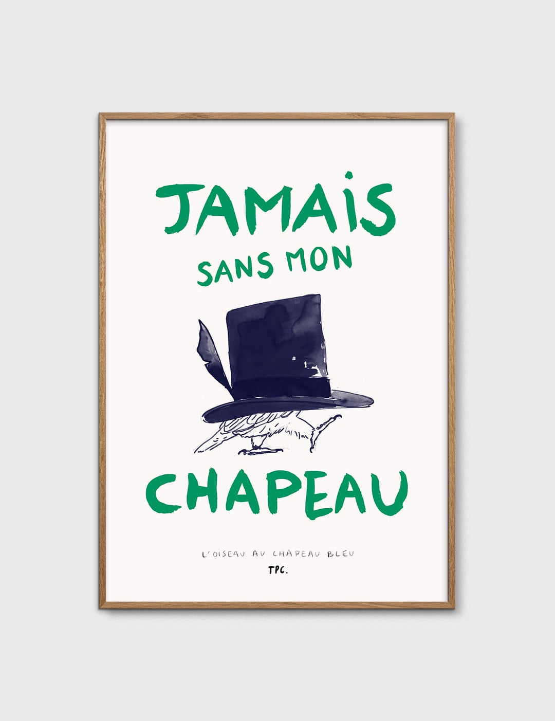 L'Oiseau au Chapeau Bleu by Another Art Project