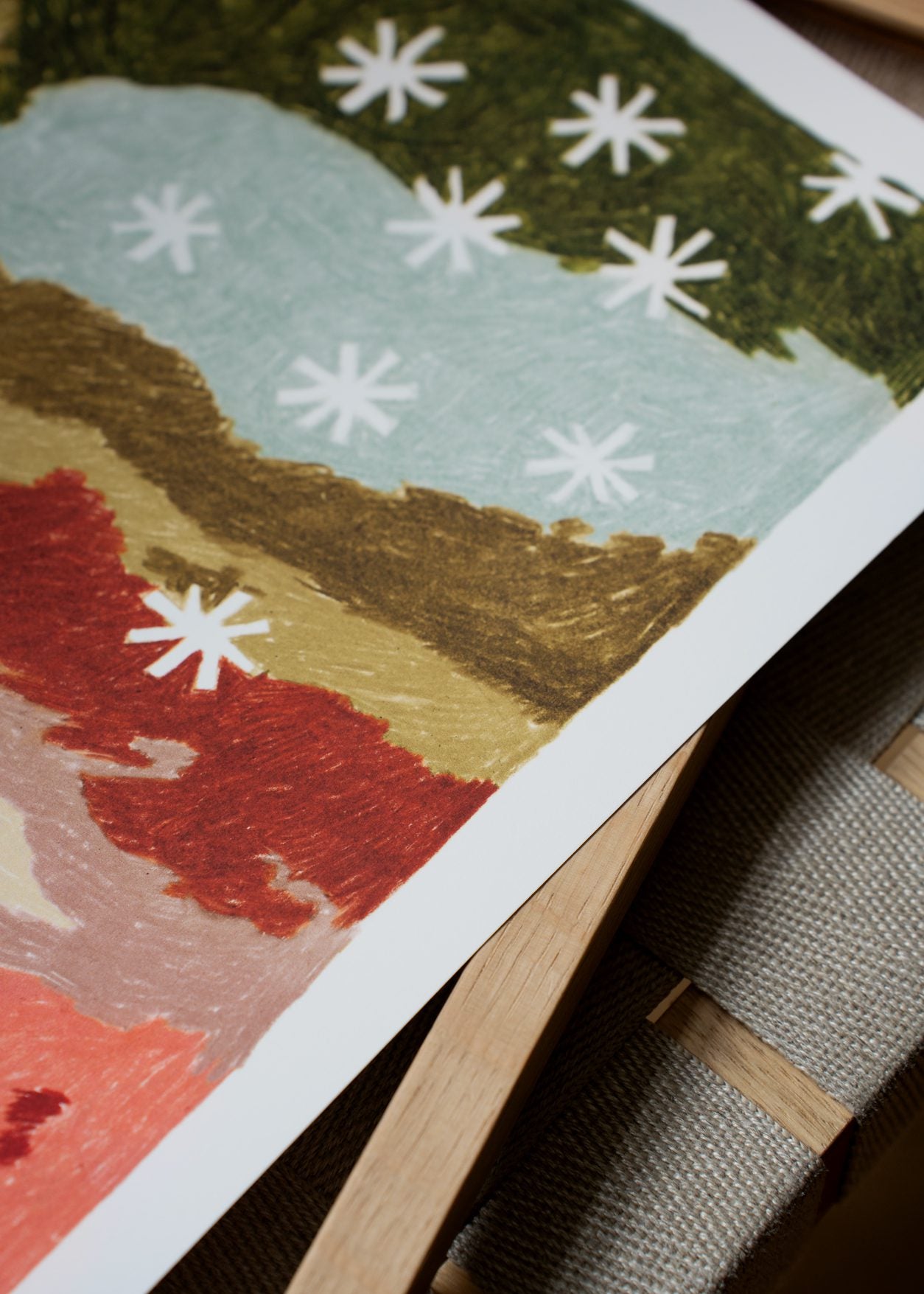 The House and the Hills by Anouk van Cleef | The Poster Club