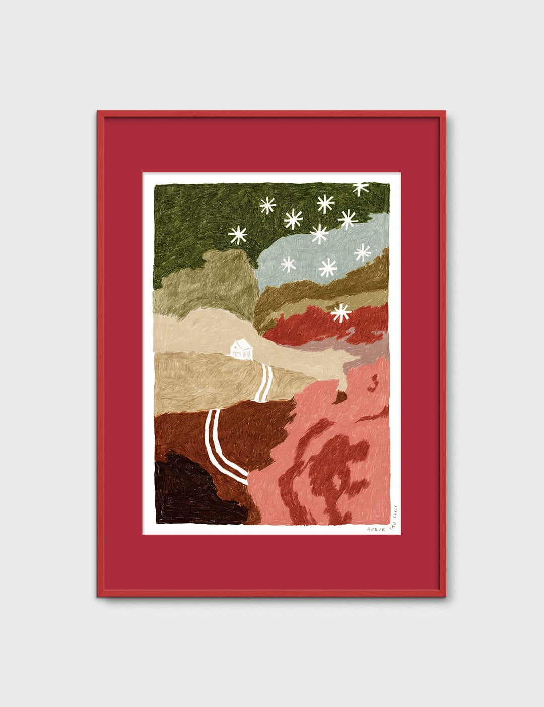 The House and the Hills by Anouk van Cleef