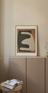 Beige on Black by Berit Mogensen Lopez