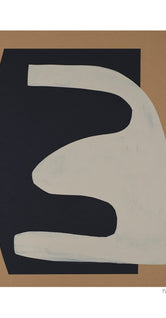 Beige on Black by Berit Mogensen Lopez