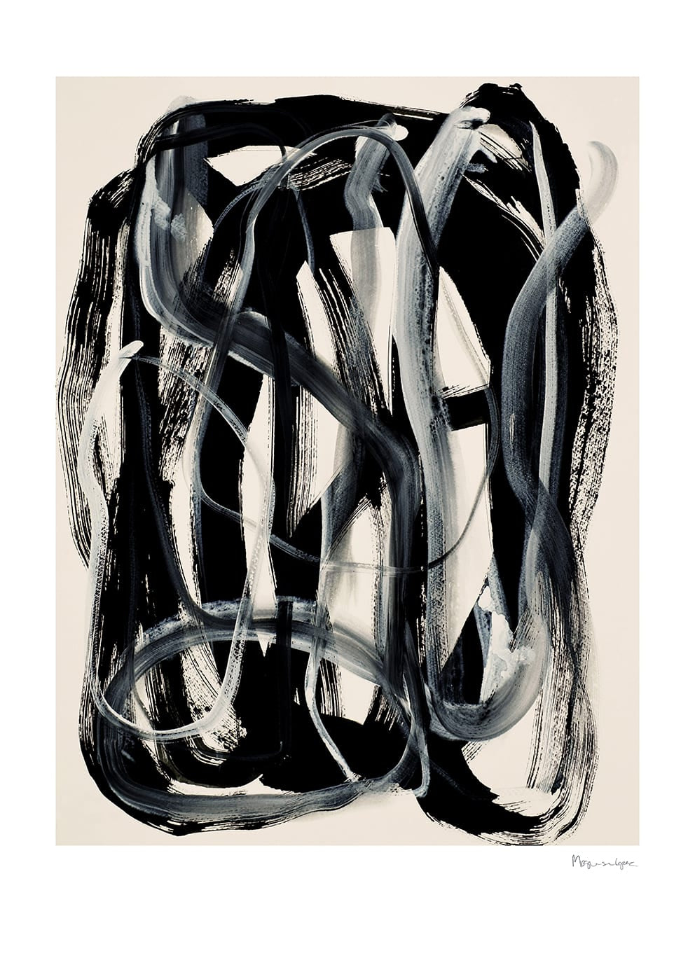 Black and White by Berit Mogensen Lopez