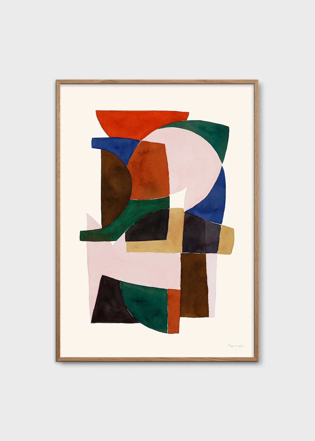 Painted Surface by Berit Mogensen Lopez | The Poster Club