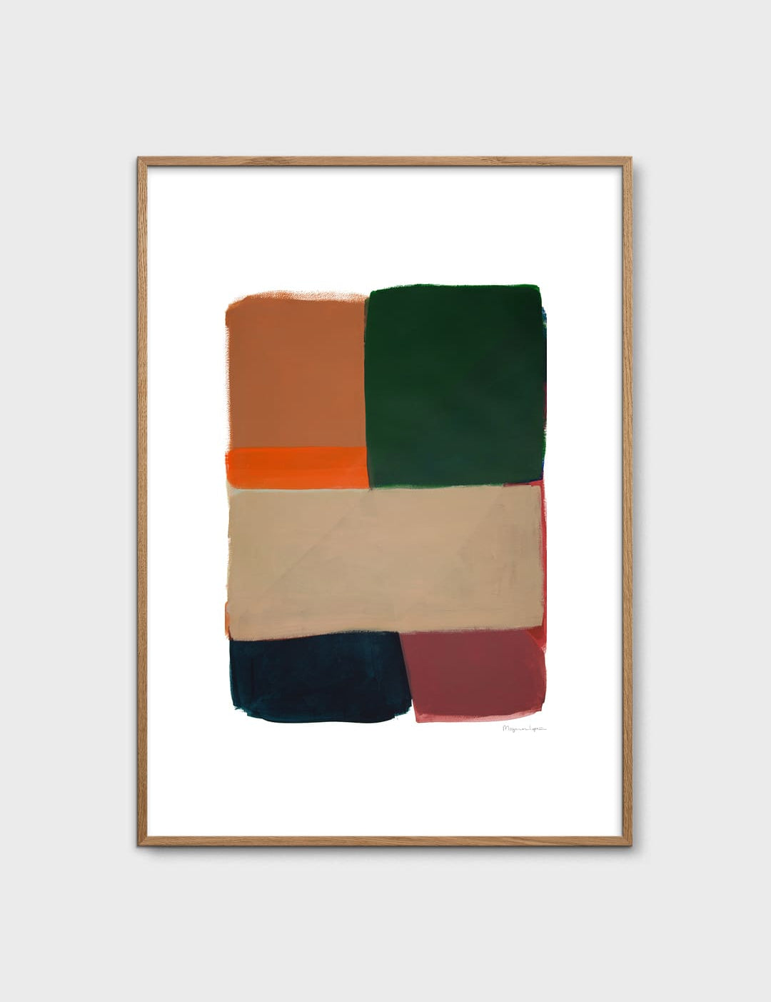 Colour Squares 02 by Berit Mogensen Lopez