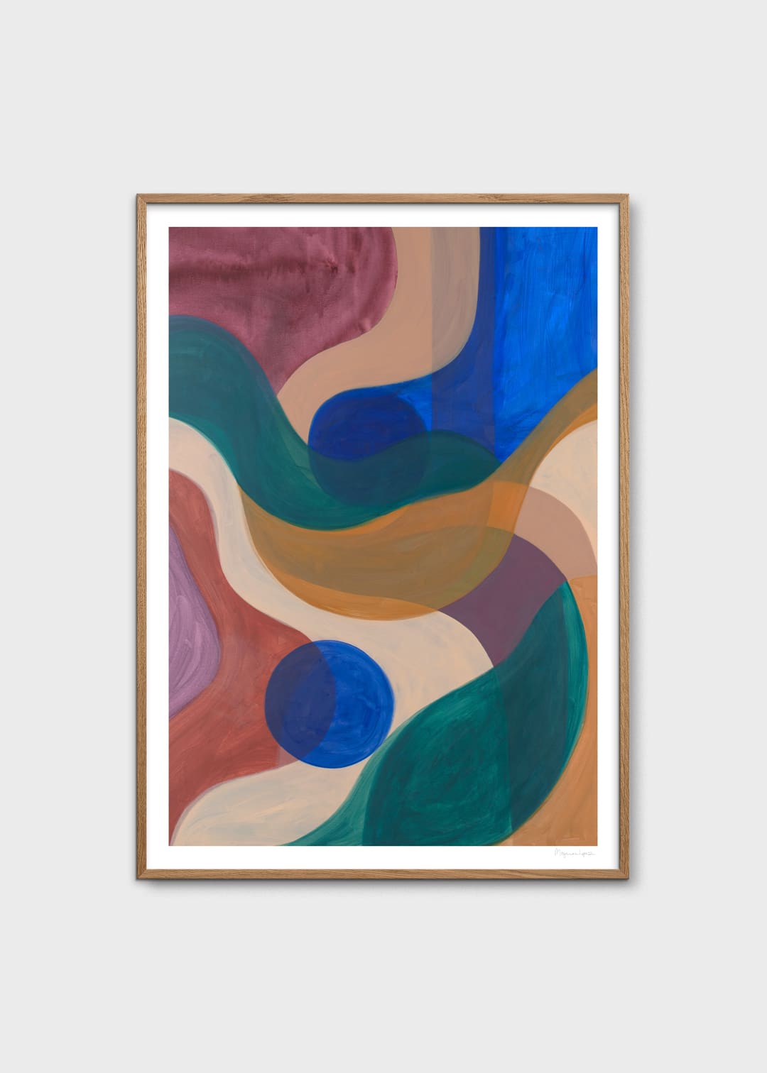 Painted Surface by Berit Mogensen Lopez | The Poster Club