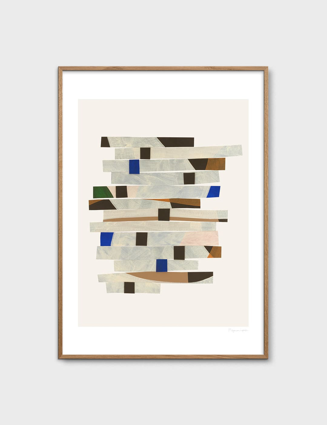 Cut up Stripes by Berit Mogensen Lopez