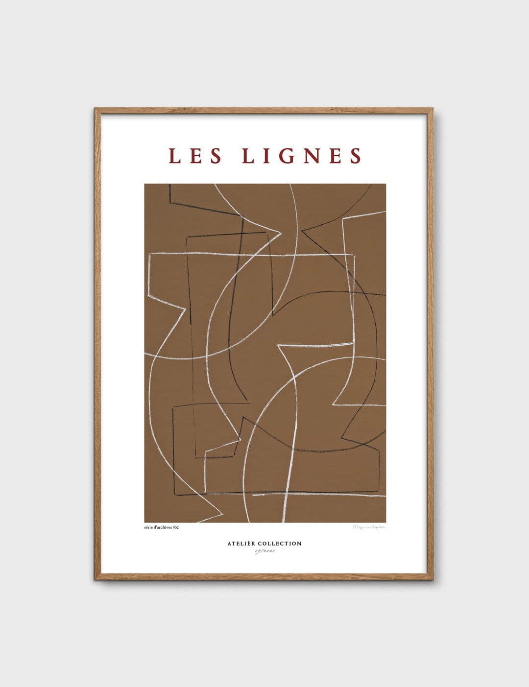 Les Lignes by Berit Mogensen Lopez