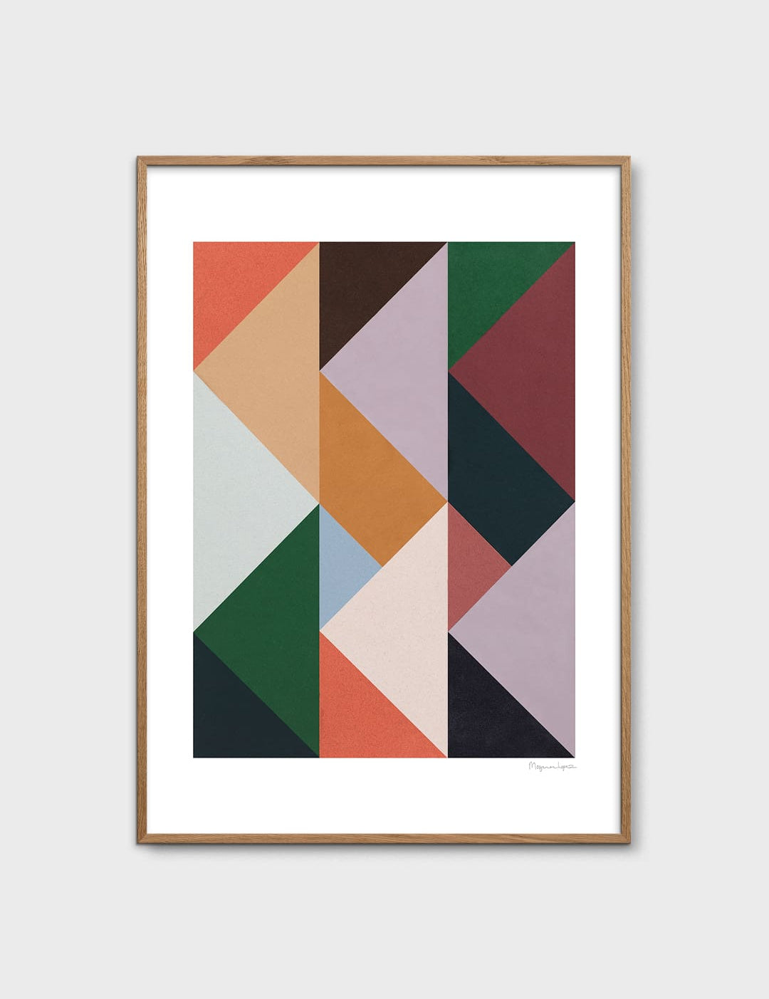 Rhythm of Triangles by Berit Mogensen Lopez