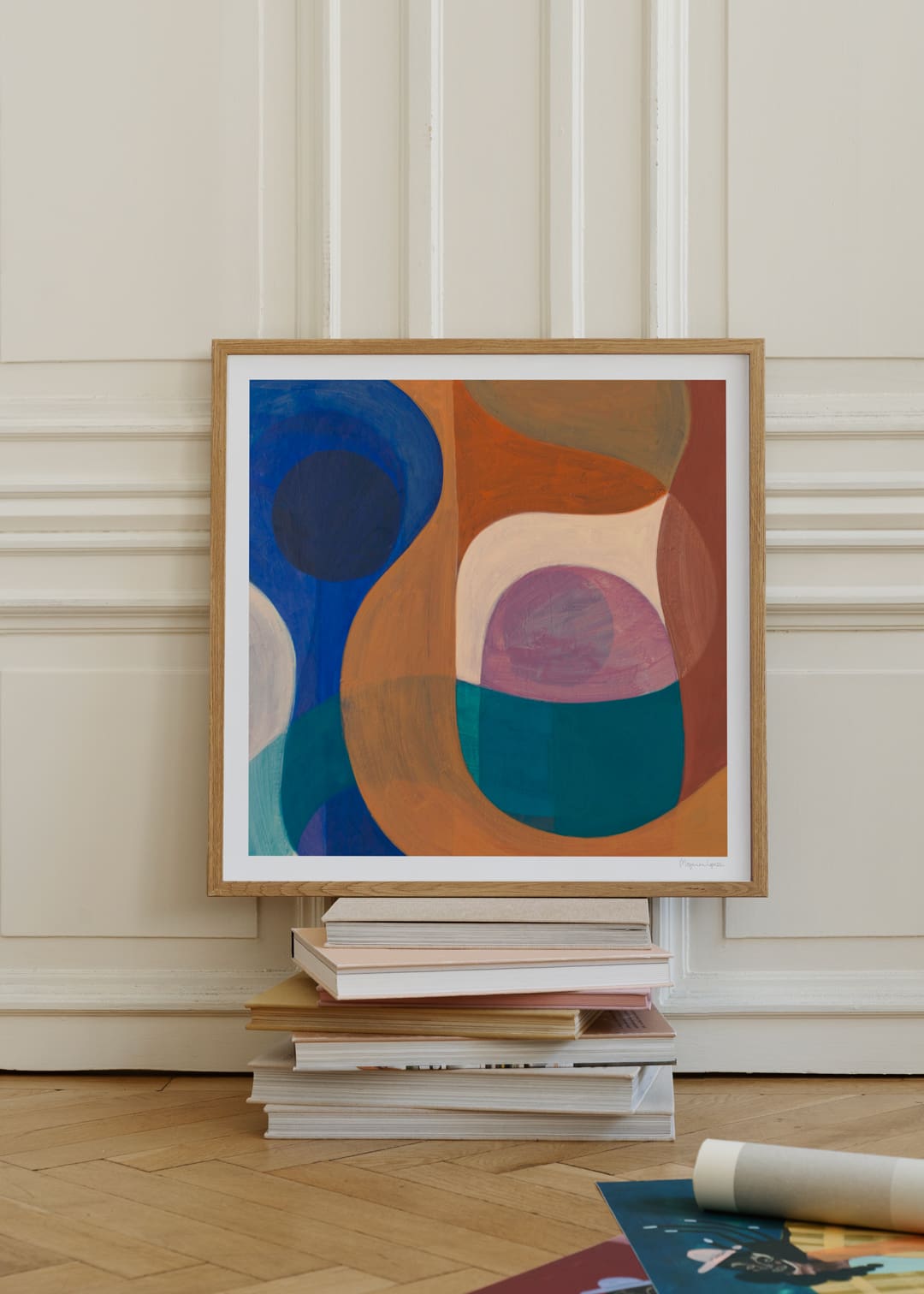 Painted Surface by Berit Mogensen Lopez | The Poster Club