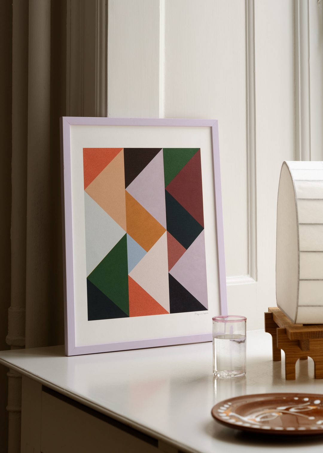 Rhythm of Triangles by Berit Mogensen Lopez