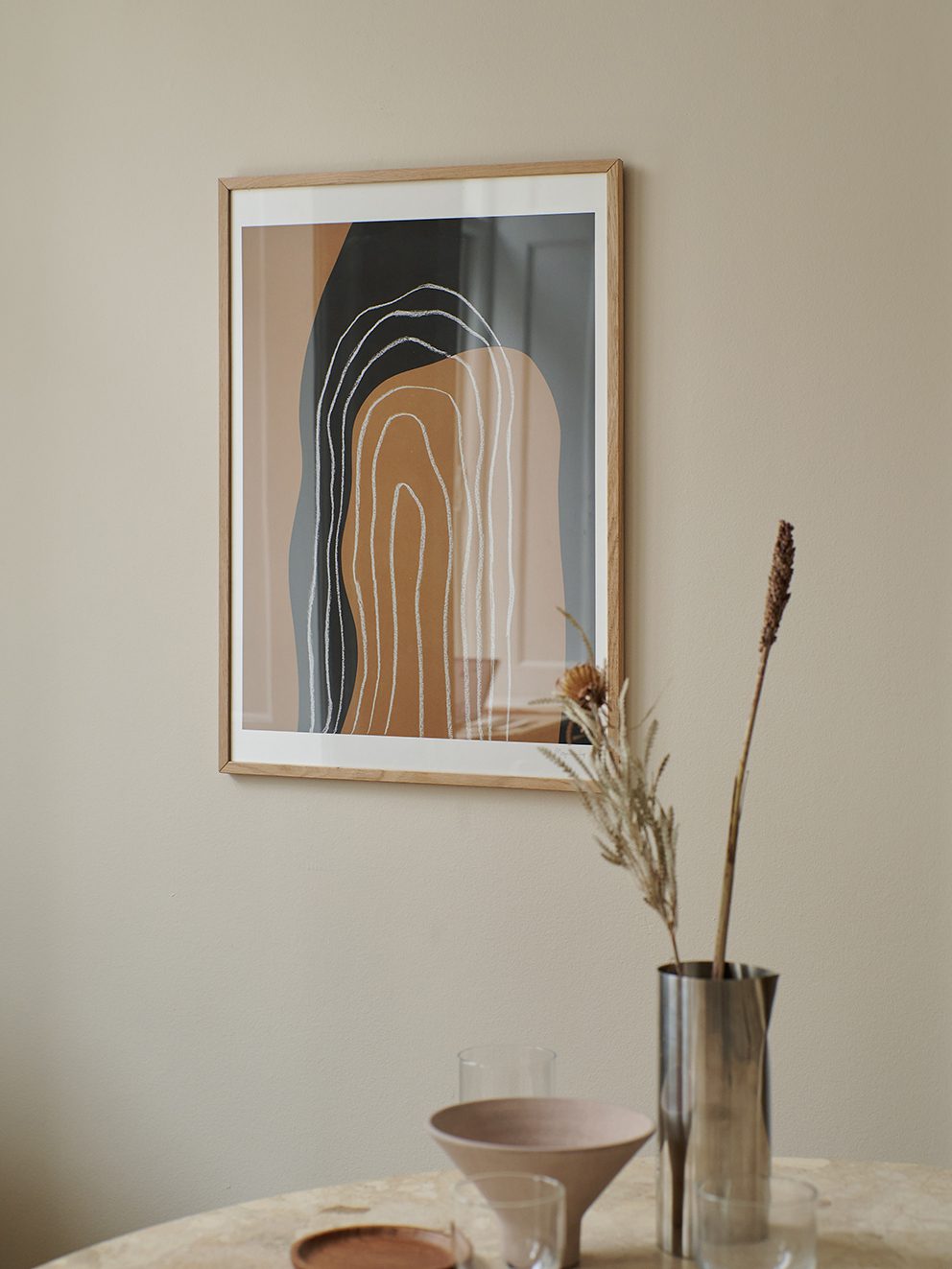Shapes And Lines No 1 by Berit Mogensen Lopez
