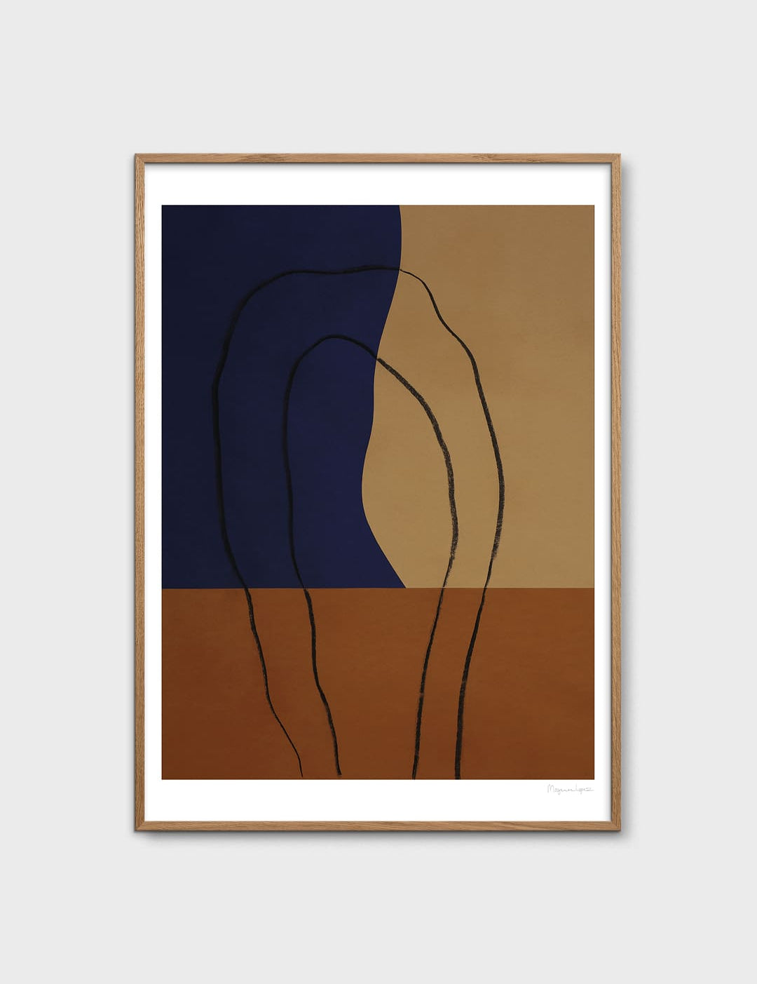 Shapes And Lines No 2 by Berit Mogensen Lopez