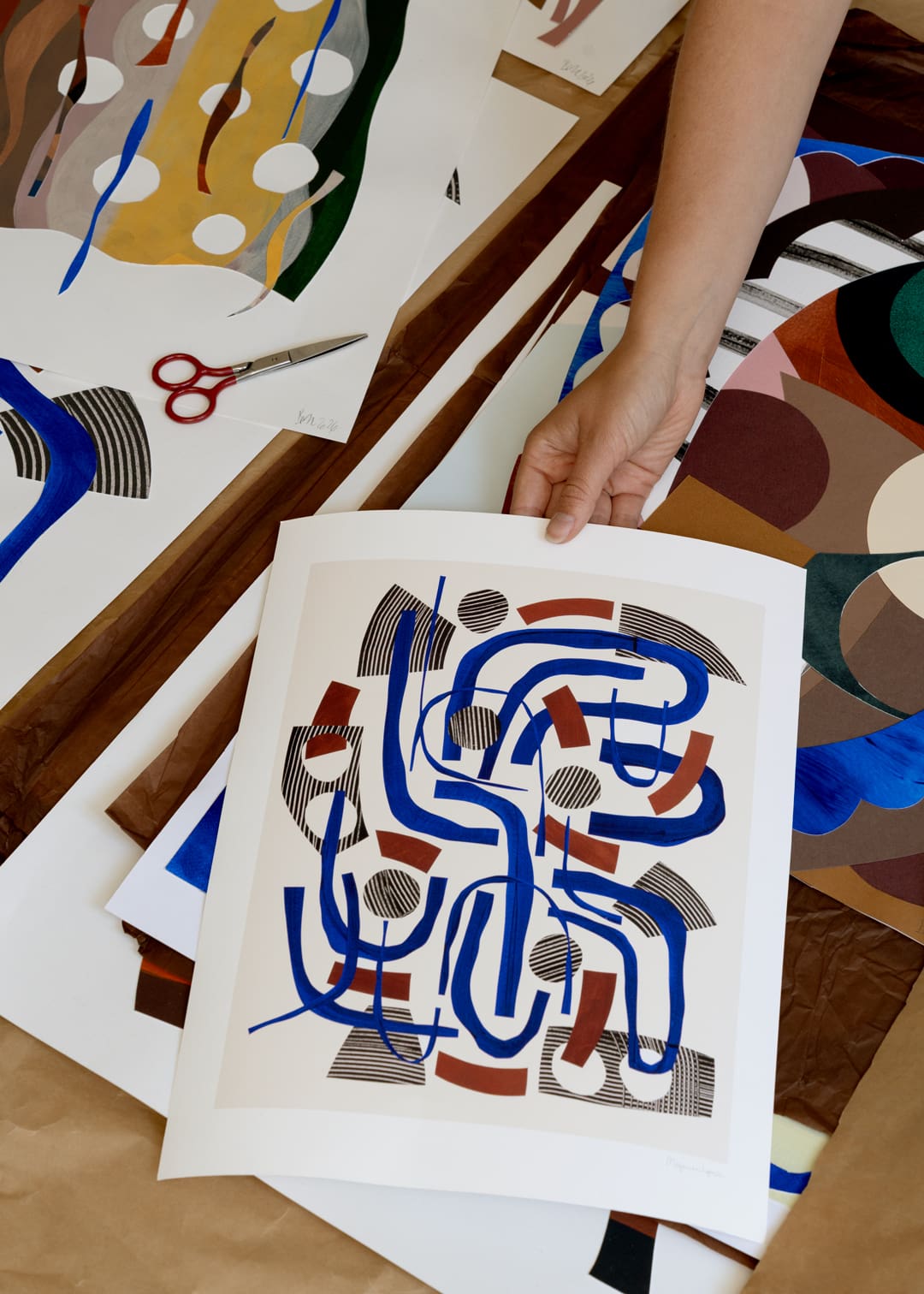 Circling Pieces by Berit Mogensen Lopez