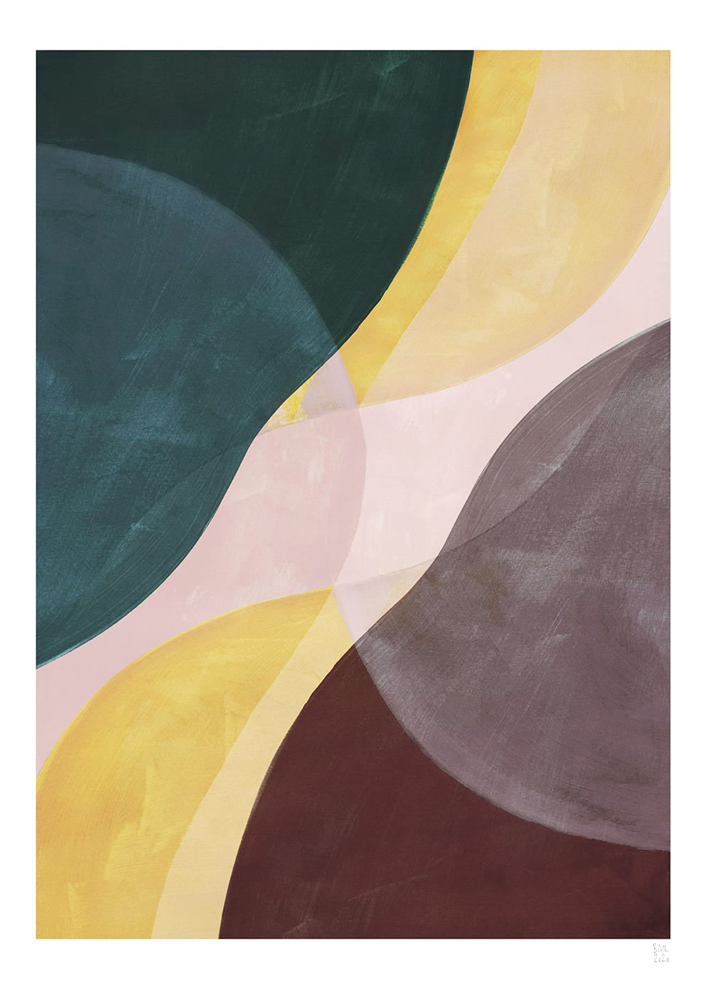 Yellow Flow by Berit Mogensen Lopez
