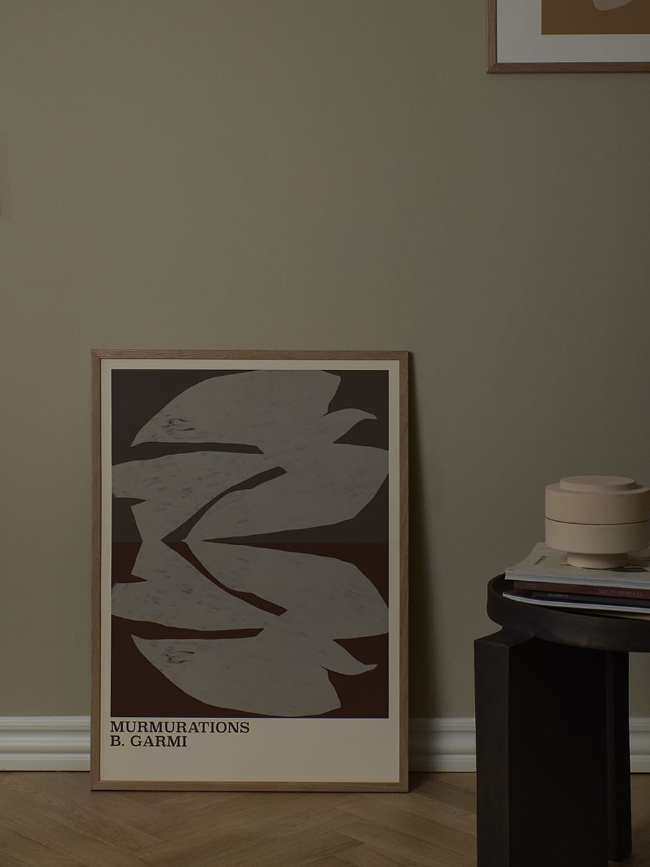 n*◆様 アートポスター Murmurations Brown 北欧 デンマーク Murmurations Brown by By Garmi | The Poster Club