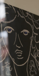 Woman With A Book by By Garmi