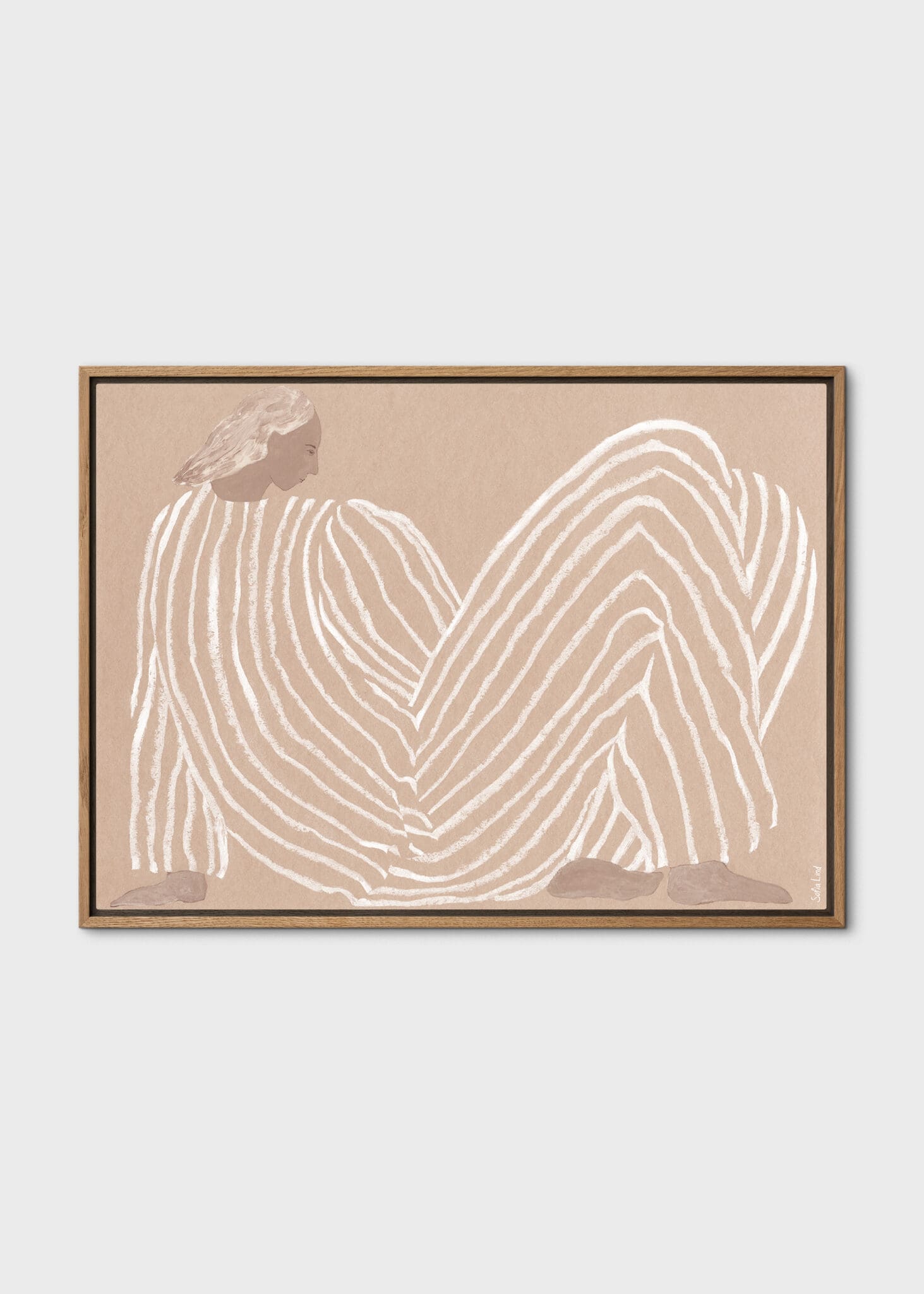 最終お値下げ☆Sofia Lind 「ME」アートポスター 50x70cm Me by Sofia Lind | The Poster Club