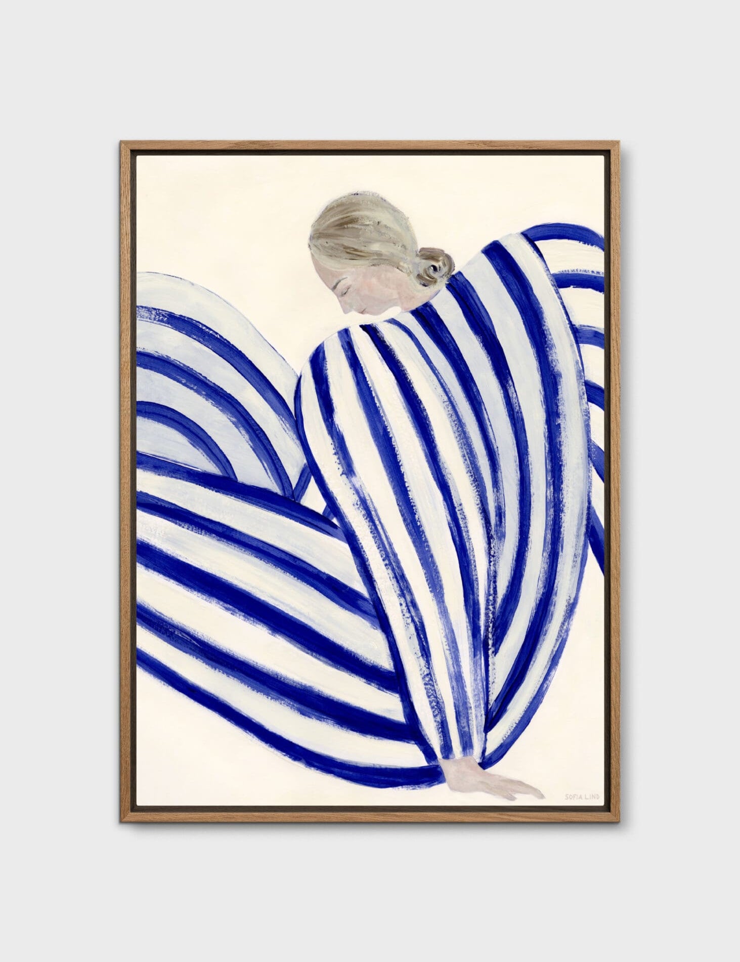 Blue Stripe at Concorde by Sofia Lind