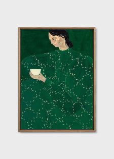 Coffee Alone at Place de Clichy by Sofia Lind