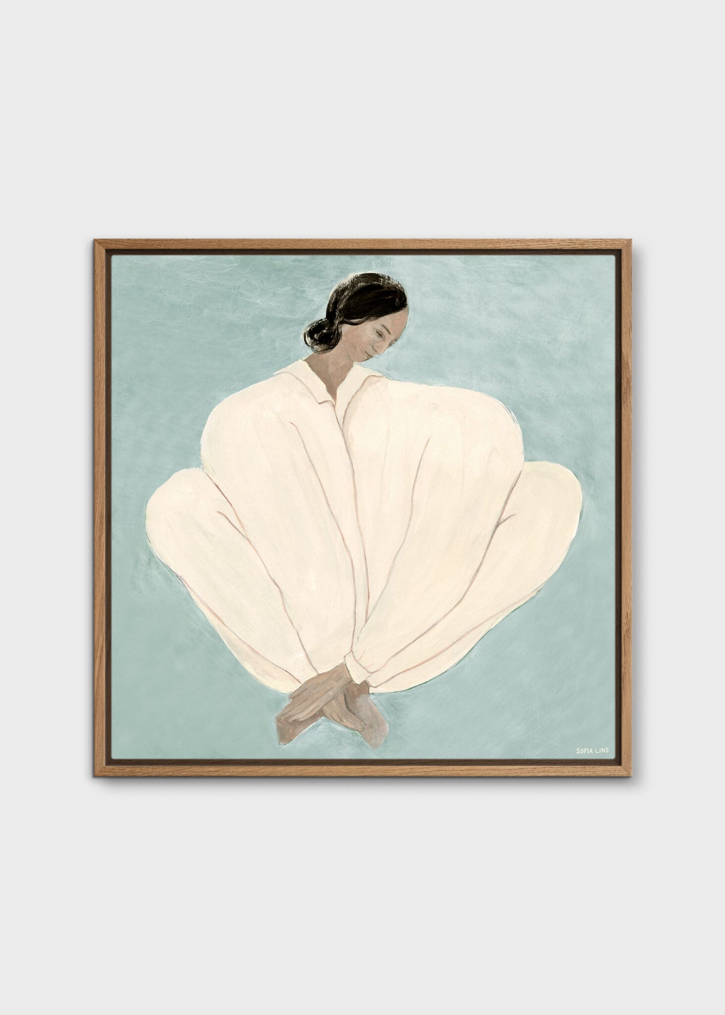 【フレーム付】The Poster Club Meet Me At Jaures Meet Me At Jaurés by Sofia Lind | The Poster Club