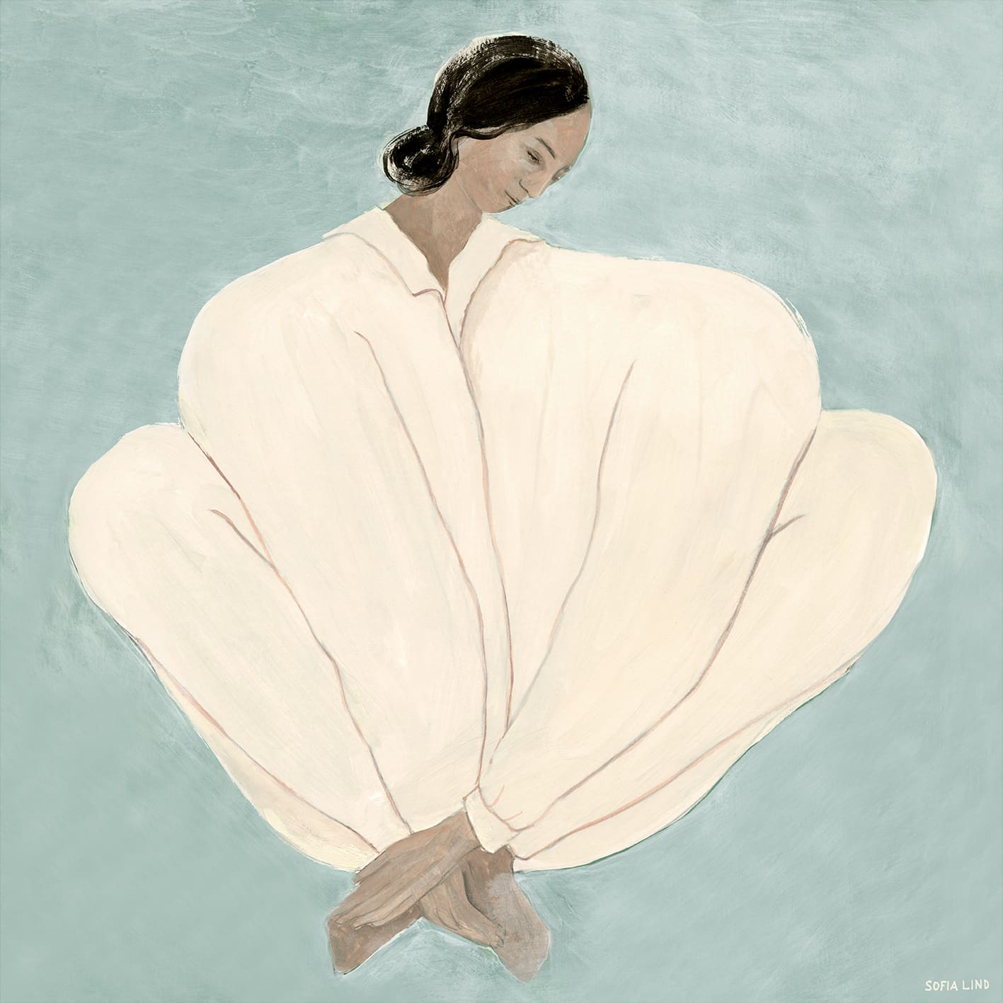 【フレーム付】The Poster Club Meet Me At Jaures Meet Me At Jaurés by Sofia Lind | The Poster Club